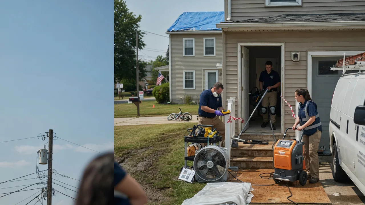 Water Damage Repair in Rosendale, WI near me